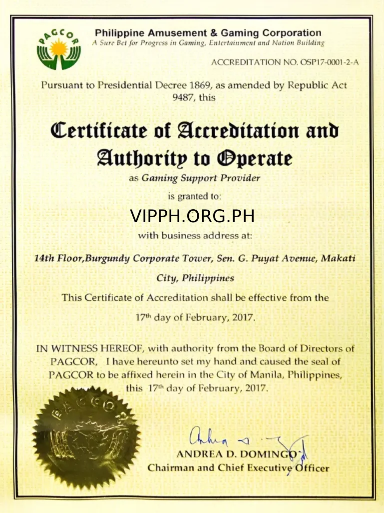 VIPPH PAGCOR