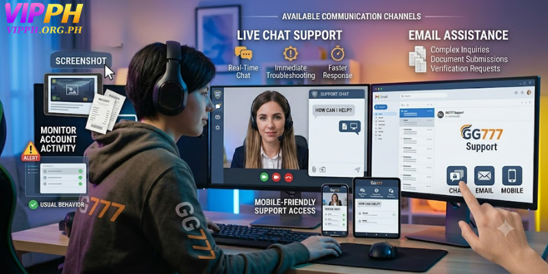 Communication Channels Available