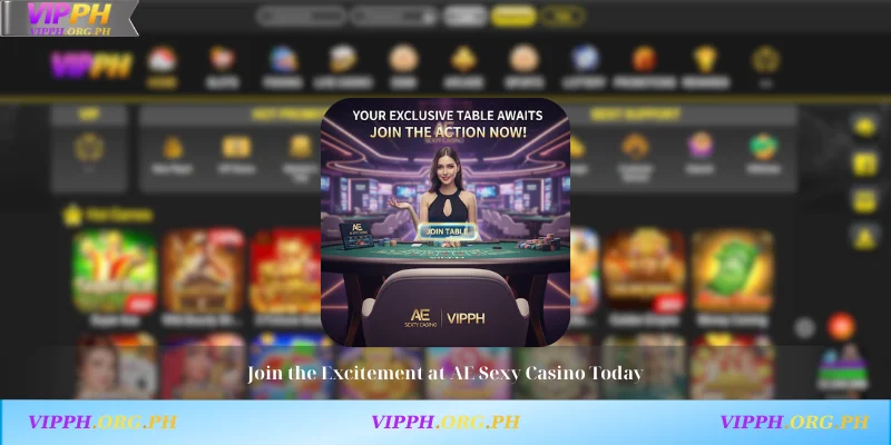Join the Excitement at AE Sexy Casino Today