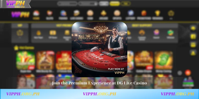 Join the Premium Experience at DG Live Casino