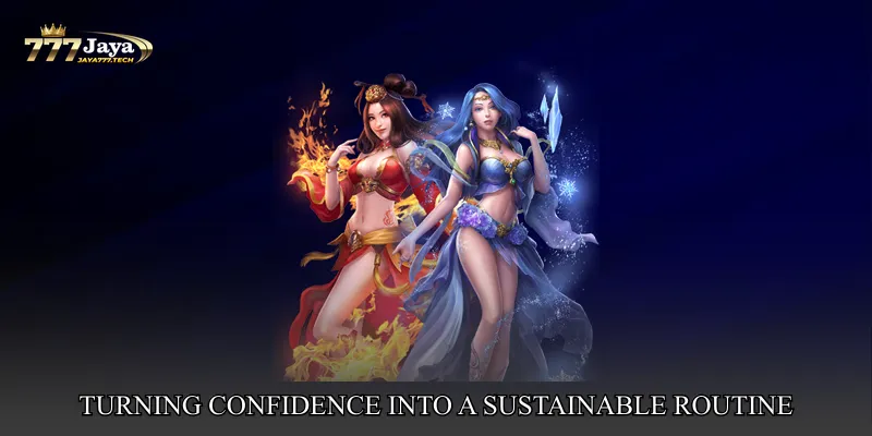 Turning Confidence Into a Sustainable Routine