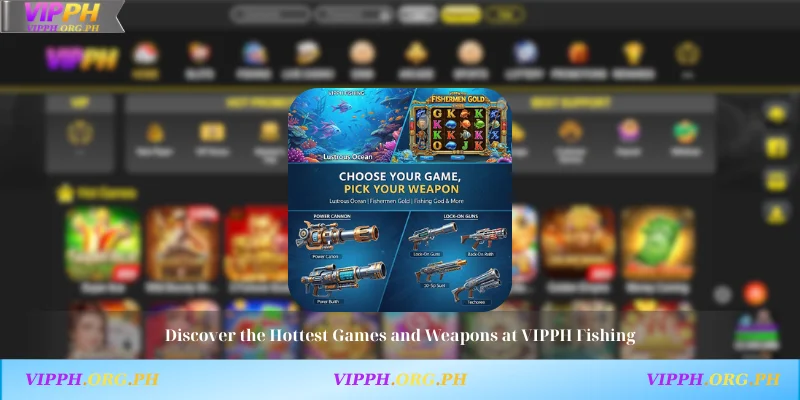 Discover the Hottest Games and Weapons at VIPPH Fishing
