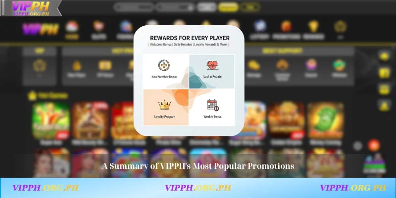 A Summary of VIPPH's Most Popular Promotions